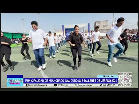 Trujillo: Municipalidad de Huanchaco inauguró sus talleres de verano 2024