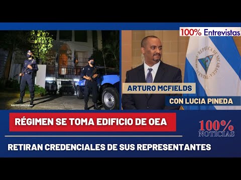Régimen se toma edificio de OEA y retira sus credenciales | Arturo McFields, exembajador de OEA