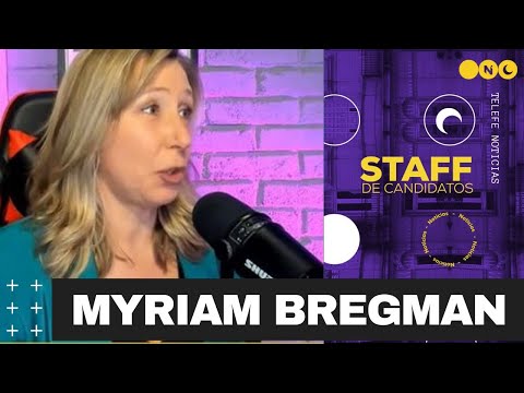 MYRIAM BREGMAN en STAFF DE CANDIDATOS: 3 propuestas para resolver la FALTA DE TRABAJO