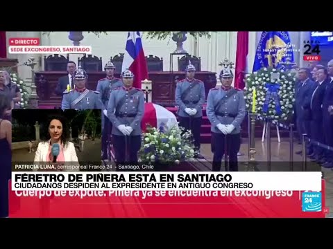 Informe desde Santiago: tristeza y conmoción en honores fúnebres de Sebastián Piñera