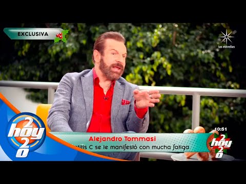 Alejandro Tommasi nos comparte un poco sobre la extraña enfermedad que padeció | Hoy