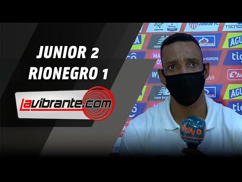 Junior vs Rionegro (2-1) Amaranto Perea y Fabián Ángel analizaron el encuentro