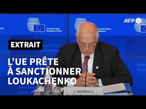Bélarus: l'UE prête à sanctionner Alexandre Loukachenko | AFP