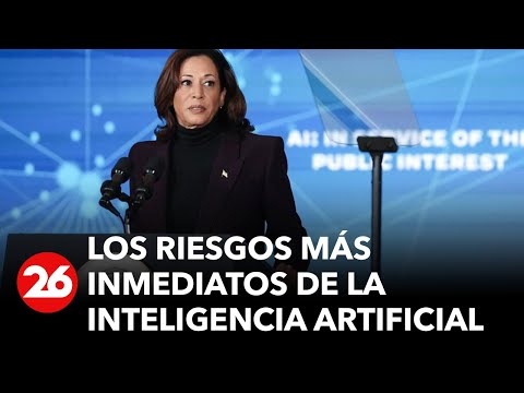 Kamala Harris reafirma en Londres los riesgos de la Inteligencia Artificial