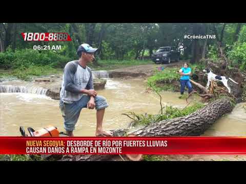 Cuatro viviendas fueron afectadas por lluvias en Las Manos, Dipilto – Nicaragua