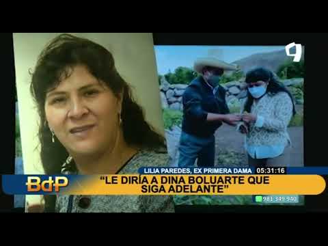 Lilia Paredes habla sobre su esposo, Pedro Castillo
