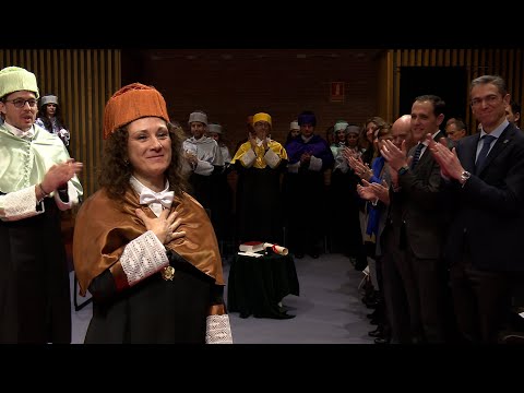 La experta internacional en robótica Elena García Armada, Doctora Honoris Causa por la UEMC
