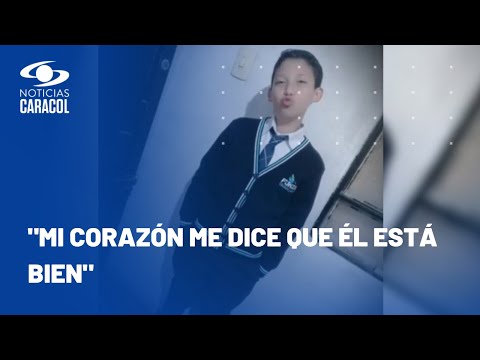 Extraña desaparición de niño José Manuel Mongua, de 12 años, en Funza: ¿lo ha visto?