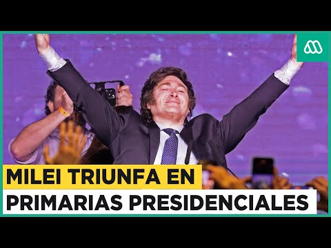 Javier Milei triunfa en primas presidenciales de Argentina