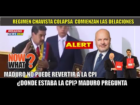 URGENTE! REGIMEN venezolano COLAPSA Maduro enfrenta una justicia que el mismo firmo con la CPI