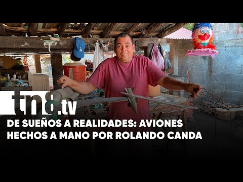 La historia detrás de los aviones de Rolando Canda