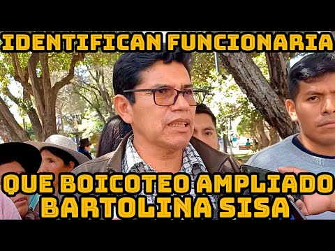 IDENTIFICAN CABECILLAS QUE PRETENDIERON TOMAR AMPLIADO DE BARTOLINA SISA EN CHUQUISACA