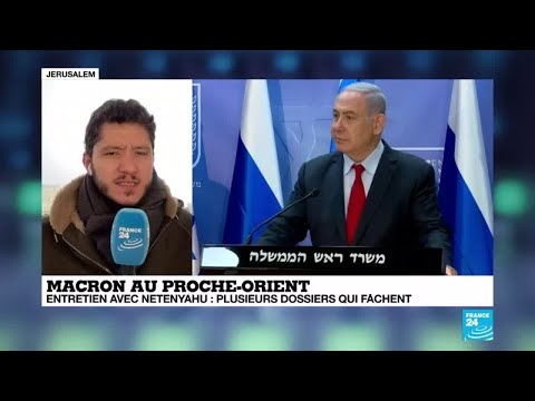 E. Macron au Proche-Orient : rencontre avec les chefs d'État israélien et palestinien