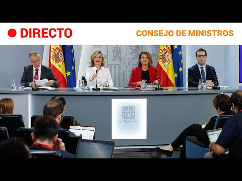 CONSEJO DE MINISTROS  EN DIRECTO: EL GOBIERNO RETIRA la TRAMITACIÓN DE la SENDA DE DÉFICIT  | RTVE