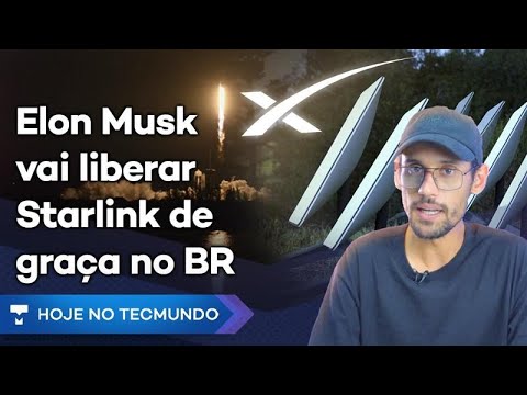 Starlink quer dar internet DE GRAÇA no BR e Moraes não deixa