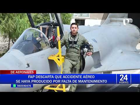 Arequipa: FAP descarta que accidente de aeronave Mirage haya sido causado por falta de combustible