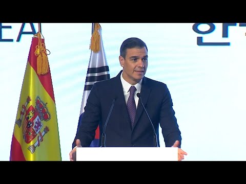Sánchez asegura en Corea que España crecerá un 4,4 por ciento