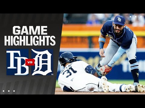 Rays vs. Tigers Game Highlights (9/25/24) | MLB Highlights