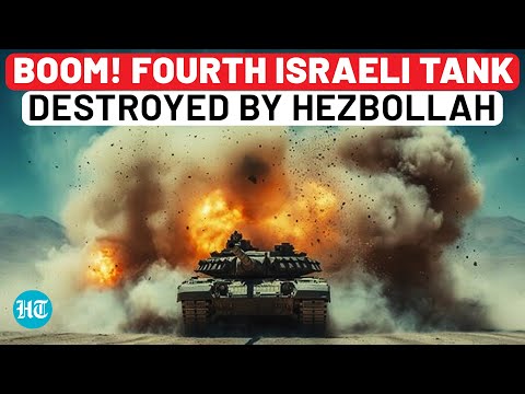 Another Israeli Tank Turned Useless In Lebanon? Hezbollah Again Bleeds IDF; 7 Attacks In 1 Day