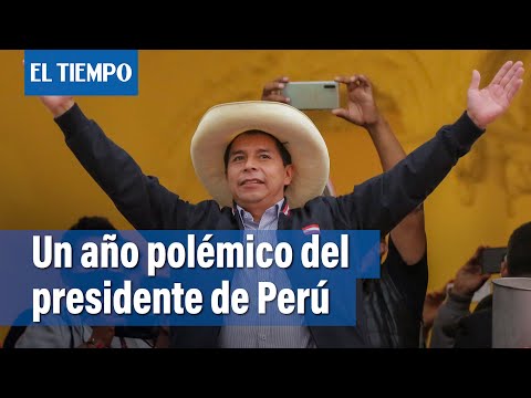 Un an?o pole?mico del presidente de Peru?, Pedro Castillo | El Tiempo