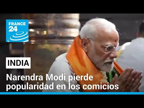 El partido de Narendra Modi conservaría el poder, pero no con los resultados esperados • FRANCE 24