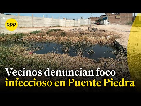 Puente Piedra: Vecinos denuncian foco infeccioso por aguas residuales