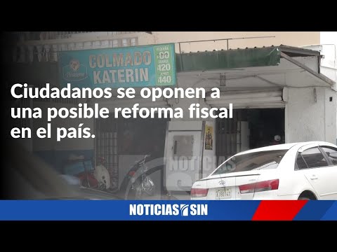 Ciudadanos no están de acuerdo con una posible reforma fiscal en el país.
