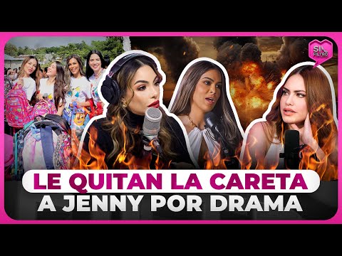 CAROLINE Y SANDRA LE QUITAN LA CARETA A JENNY POR DRAMA BARATO CON DONACIÓN