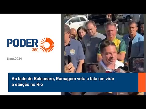 Descalc?o e a minutos do fechamento das urnas, Marc?al e? recebido por apoiadores para votar