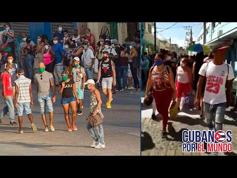 Régimen cubano culpa a la población del repunte de coronavirus. ¿Quién es responsable de las colas