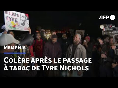 À Memphis, colère et indignation après la diffusion de l'arrestation de Tyre Nichols | AFP