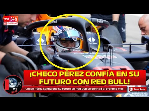 Checo Pérez confía que su futuro en Red Bull se definirá el próximo mes