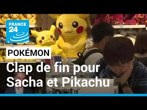 Fin de la série Pokémon : clap de fin pour Sacha et Pikachu • FRANCE 24