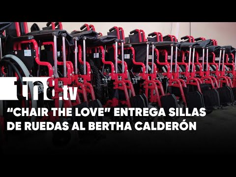 Chair The Love dona sillas de ruedas al Hospital Bertha Calderón - Nicaragua