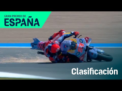 Marc Márquez se cae en la carrera al sprint en Jerez | MotoGP