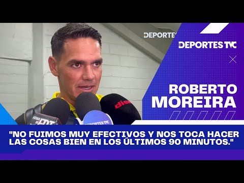 Roberto Moreira habla acerca de sus aspiraciones en el partido de esta noche