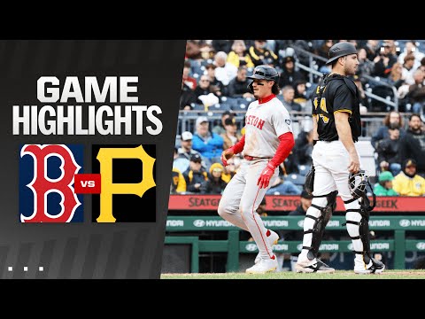 Red Sox vs. Pirates Game Highlights (4/21/24) | MLB Highlights