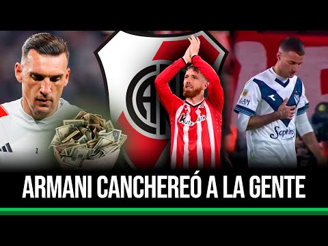 ARMANI: La TENGO en el BANCO + MUNIAIN sobre RIVER + Beto ALONSO sobre RIQUELME + NOTICIAS