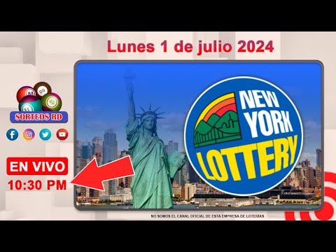 New York Lottery en vivo ?Lunes 1 de julio del 2024 - 10:30 PM #loteriasdominicanas