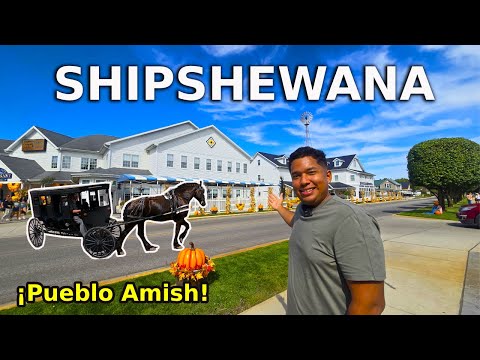 Asi es un PUEBLO AMISH en ESTADOS UNIDOS | Shipshewana Indiana