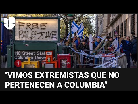 Estudiante hispana de Columbia cuenta cómo viven las protestas contra los ataques israelíes en Gaza
