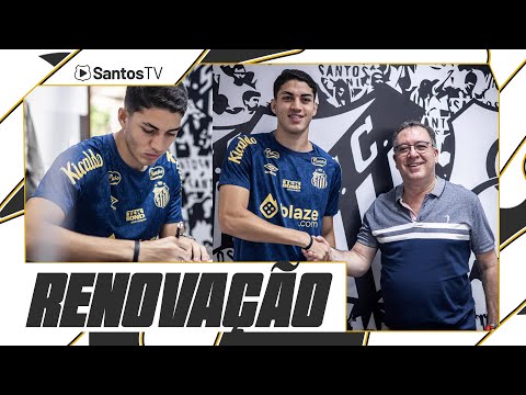 JAIR RENOVA CONTRATO COM O SANTOS FC