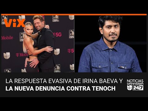 Reacciones de Irina Baeva sobre Gabriel Soto; y la nueva denuncia contra Tenoch Huerta