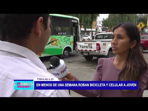 Trujillo: en menos de una semana roban bicicleta y celular a joven