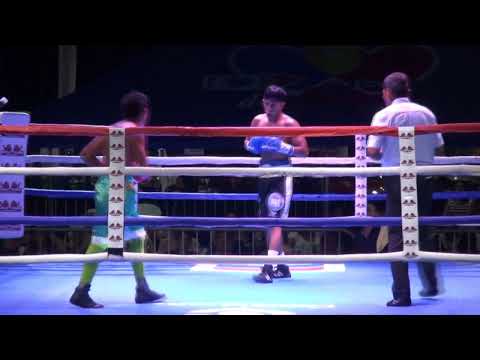 Elvis Guevara G TKO 4R vs Angel Blas - 105 lbs - Bufalo Boxing Promotions