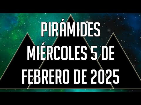 ? Pirámides para mañana Miércoles 5 de Febrero de 2025 - Lotería de Panamá