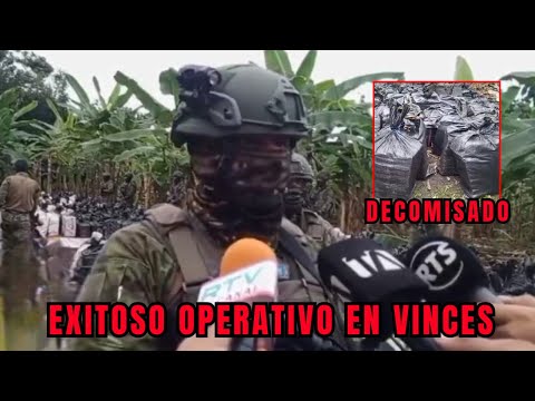 Fuerzas Armadas e Inteligencia Militar se pronuncian tras el exitoso operativo en Vinces