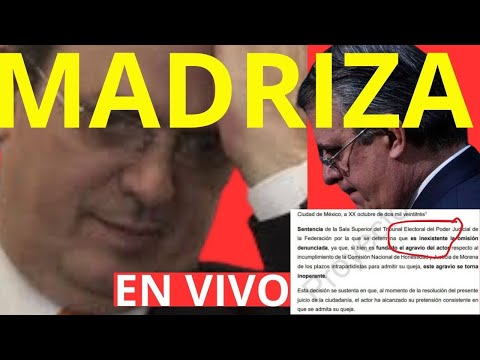 MADRIZA A EBRARD! FUERA SANDRA CUEVAS! 12 DE OCTUBRE A 11 AÑOS DE MORENA! ANDRES ROEMER DETENIDO!