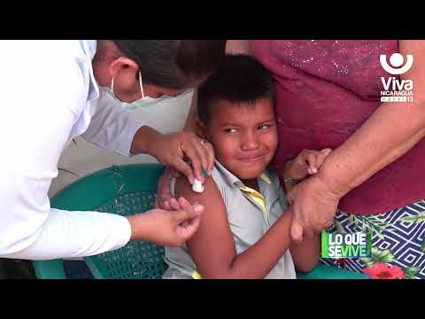 Familias de San Isidro de La Cruz Verde completan esquema de vacuna anti Covid-19 en Managua