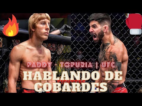 PADDY no olvida ni perdona a Topuria #live #lievestreaming #ufc